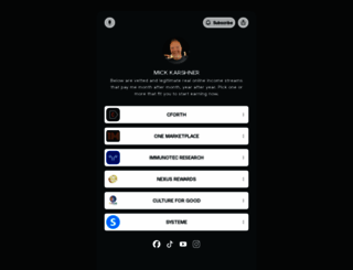 mickkarshner.com screenshot