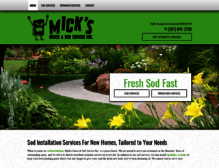 micksgrass.com screenshot
