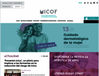 micof.es screenshot