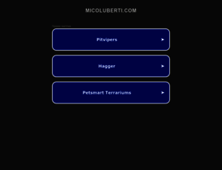 micoluberti.com screenshot