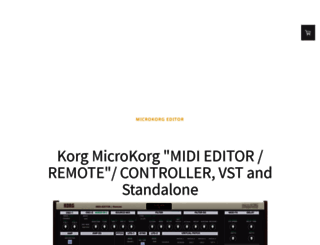 micro-korg-editor.jimdo.com screenshot