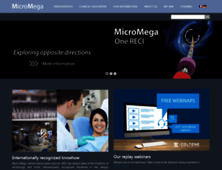 micro-mega.com screenshot
