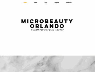 microbeauty.us screenshot
