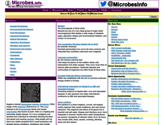 microbes.info screenshot