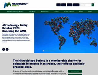 microbiologyonline.org.uk screenshot