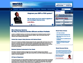 microbusinesssystems.com screenshot