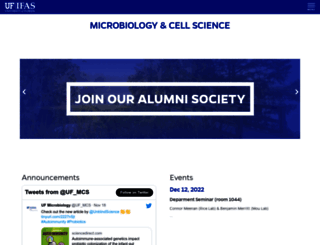 microcell.ufl.edu screenshot