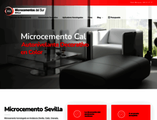 microcementosdelsur-sevilla.es screenshot