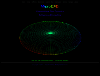 microcfd.com screenshot