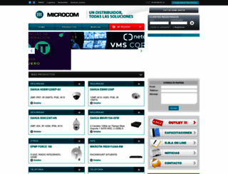 microcom.com.ar screenshot