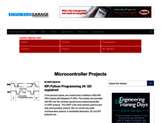 microcontroller-project.com screenshot