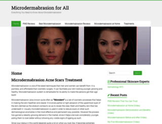 microdermabrasionall.com screenshot