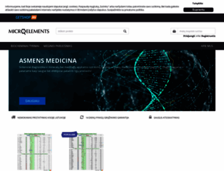 microelements.eu screenshot