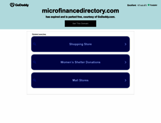 microfinancedirectory.com screenshot
