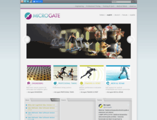 microgate.it screenshot