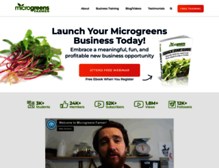 microgreensfarmer.com screenshot