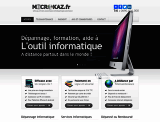 microkaz.fr screenshot