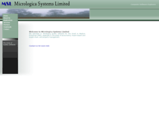 micrologica.co.uk screenshot