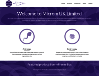 microm.co.uk screenshot