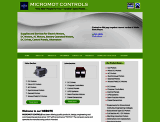 micromotcontrols.com screenshot