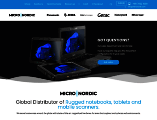 micronordic.eu screenshot