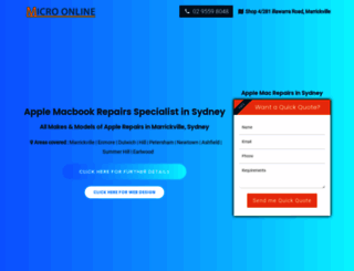 microonline.com.au screenshot