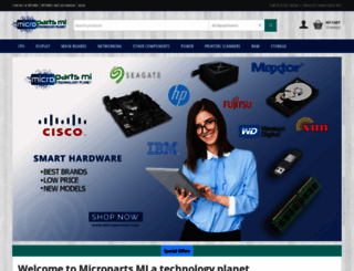 micropartsmi.com screenshot