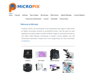 micropix.co.uk screenshot