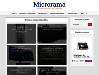 microrama.fr screenshot