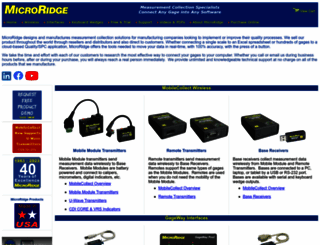 microridge.com screenshot