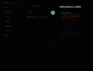 microsci.com screenshot