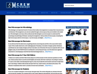 microscopecrew.com screenshot