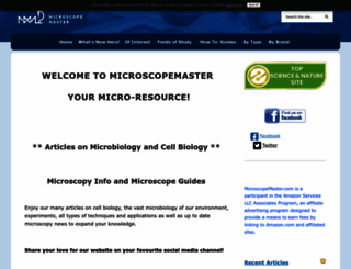 microscopemaster.com screenshot