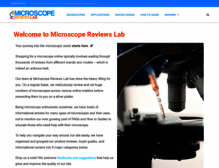 microscopereviewslab.com screenshot