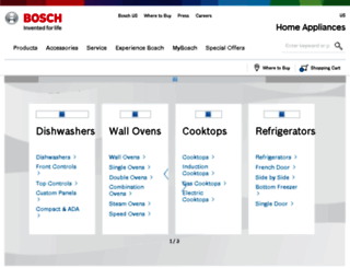 microsites.boschappliances.com screenshot