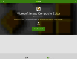 microsoft-image-composite-editor.apponic.com screenshot