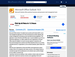microsoft-office-outlook.software.informer.com screenshot