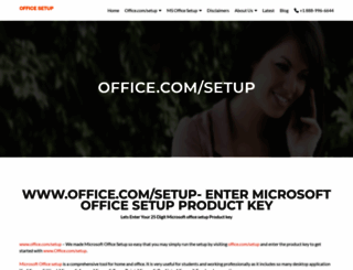 microsoft-office-setup-online.com screenshot