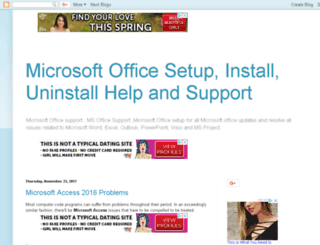 microsoft-office-support-1.blogspot.com screenshot