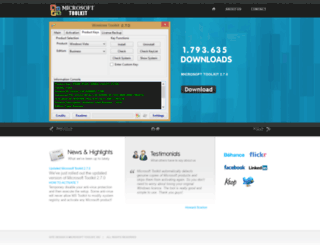 microsoft-toolkit.com screenshot