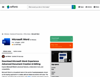 microsoft-word.en.softonic.com screenshot