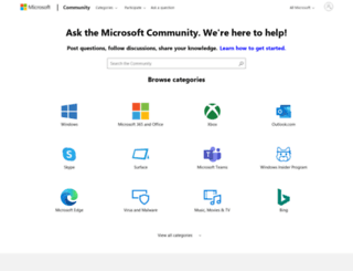 microsoftcommunitycontributor.com screenshot