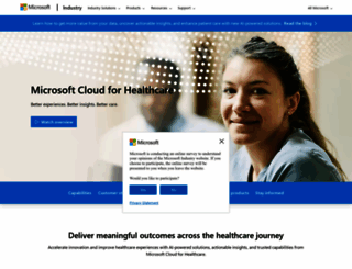 microsofthealth.com screenshot