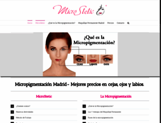 microstetic.es screenshot