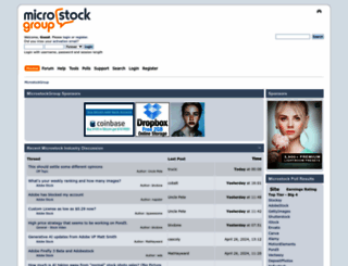 microstockgroup.com screenshot