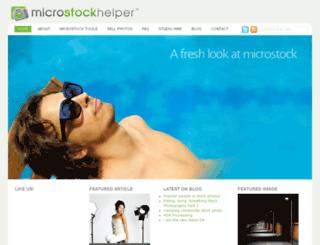 microstockhelper.com screenshot