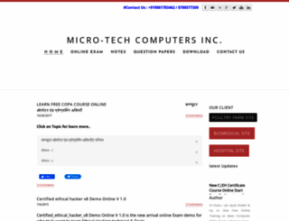 microtechcomputers.weebly.com screenshot