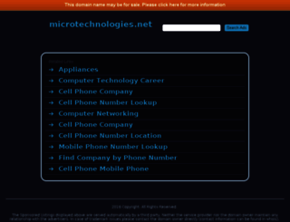 microtechnologies.net screenshot