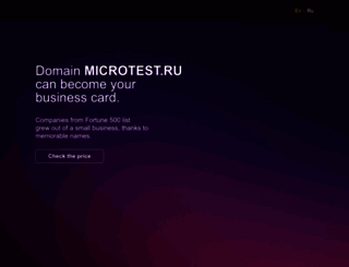 microtest.ru screenshot