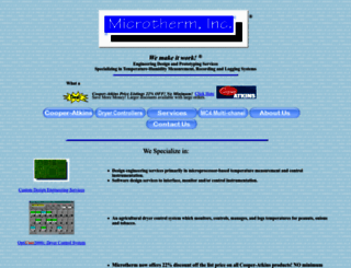 microtherm.com screenshot